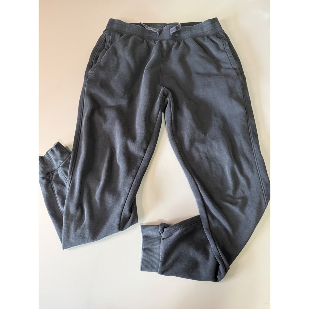 Under Armour Mens Rival Fleece Joggers Gray Sweatpants Large Logo Graphic
